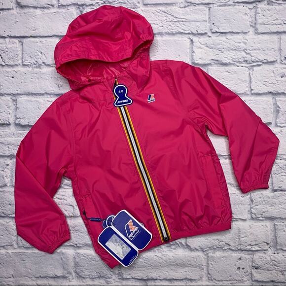 K-Way Claude 3.0 Windbreaker in Pink - Picture 1 of 10